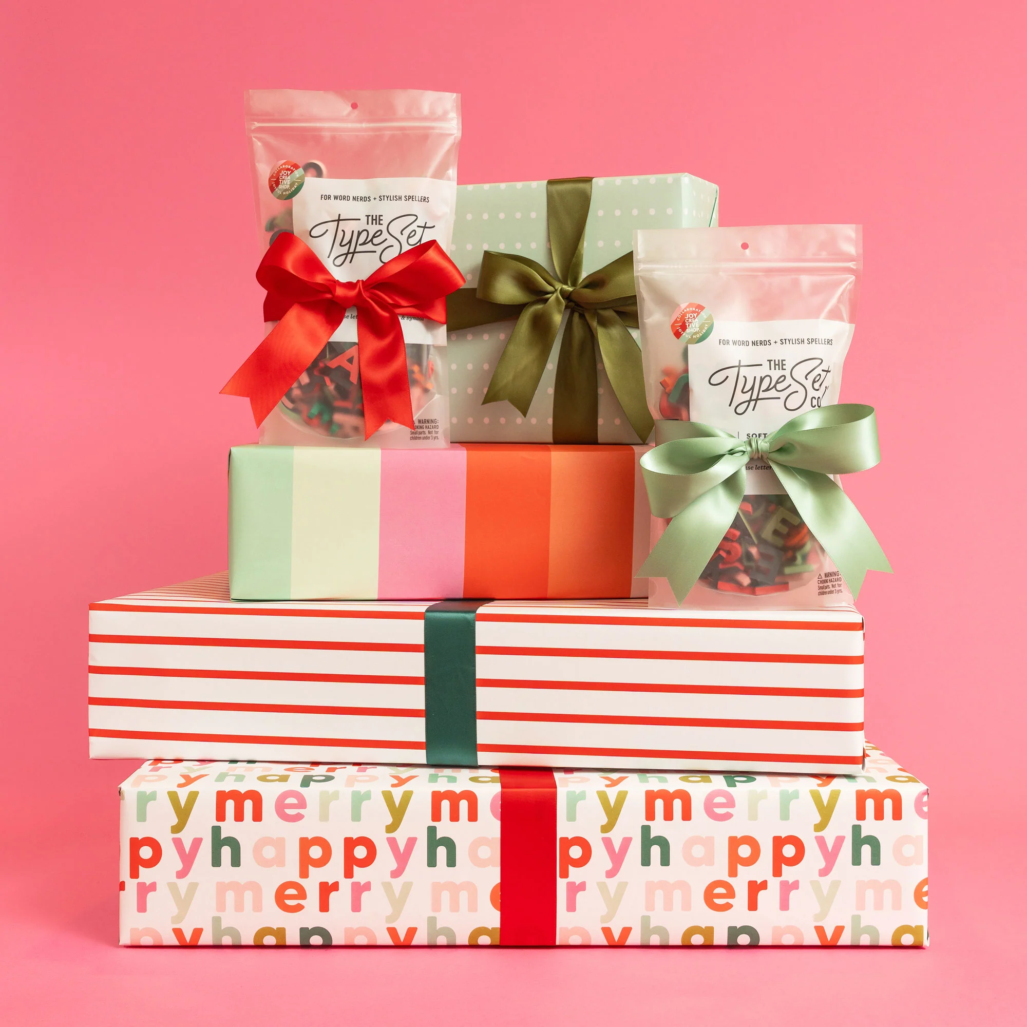 1" 200pc Joyful Holiday Rainbow Magnetic Uppercase Letters & Numbers • TTSC x Joy Creative Shop Collab - Image 10