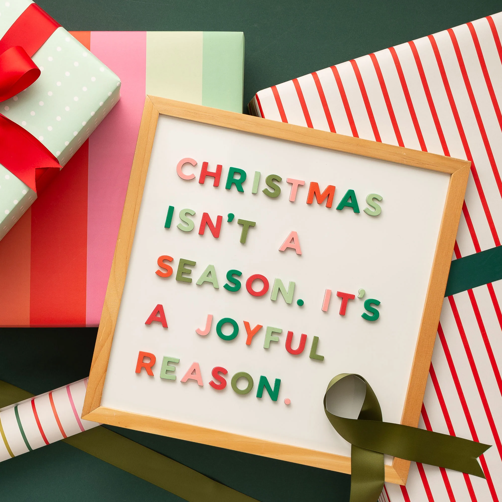 1" 200pc Joyful Holiday Rainbow Magnetic Uppercase Letters & Numbers • TTSC x Joy Creative Shop Collab - Image 9