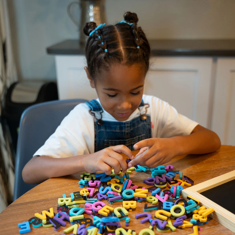 1" 200pc Rainbow Story Magnetic Uppercase Letters & Numbers • TTSC x Readers to Dreamers Collab - Image 4