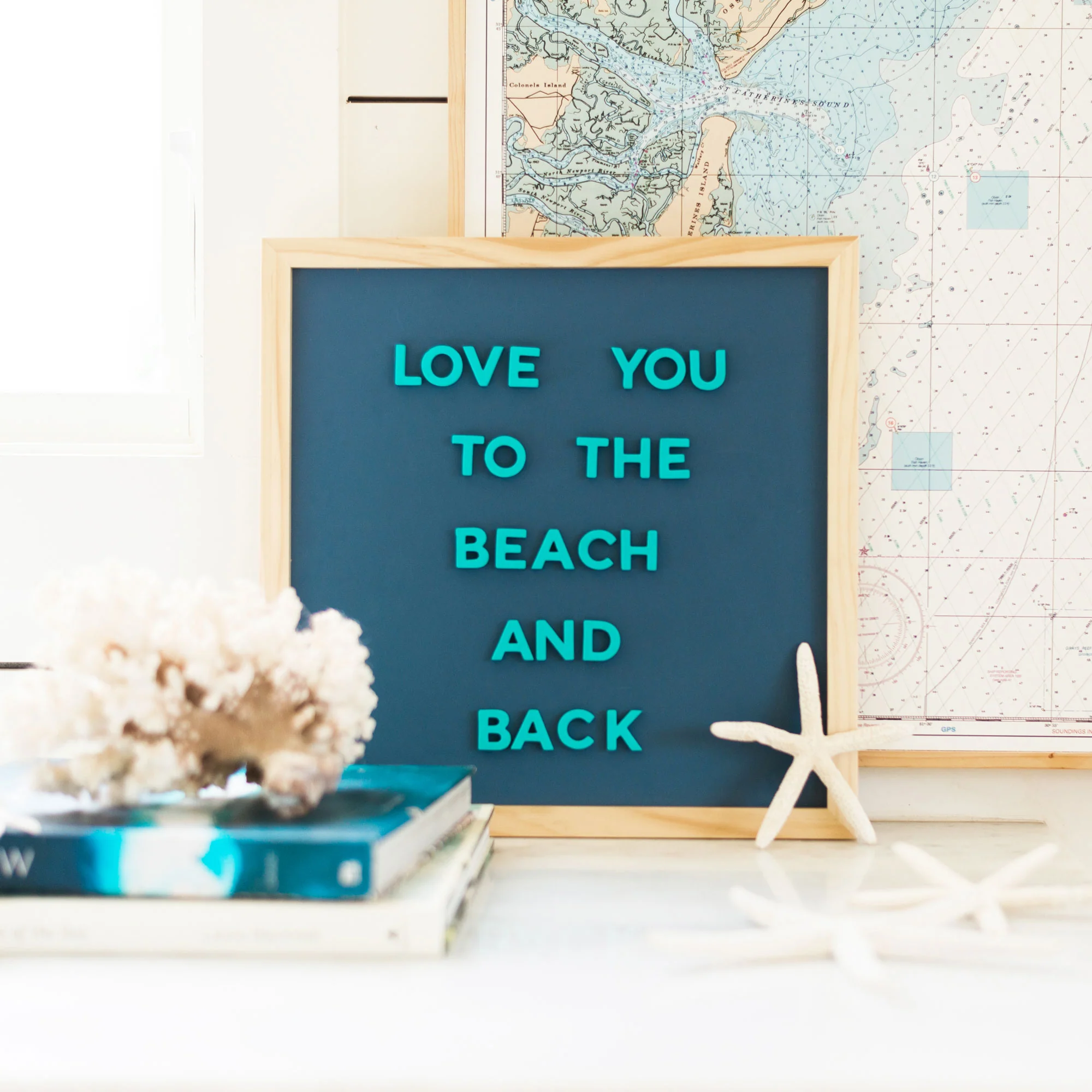 1" 200pc Tropical Teal Magnetic Letters & Numbers - Image 4