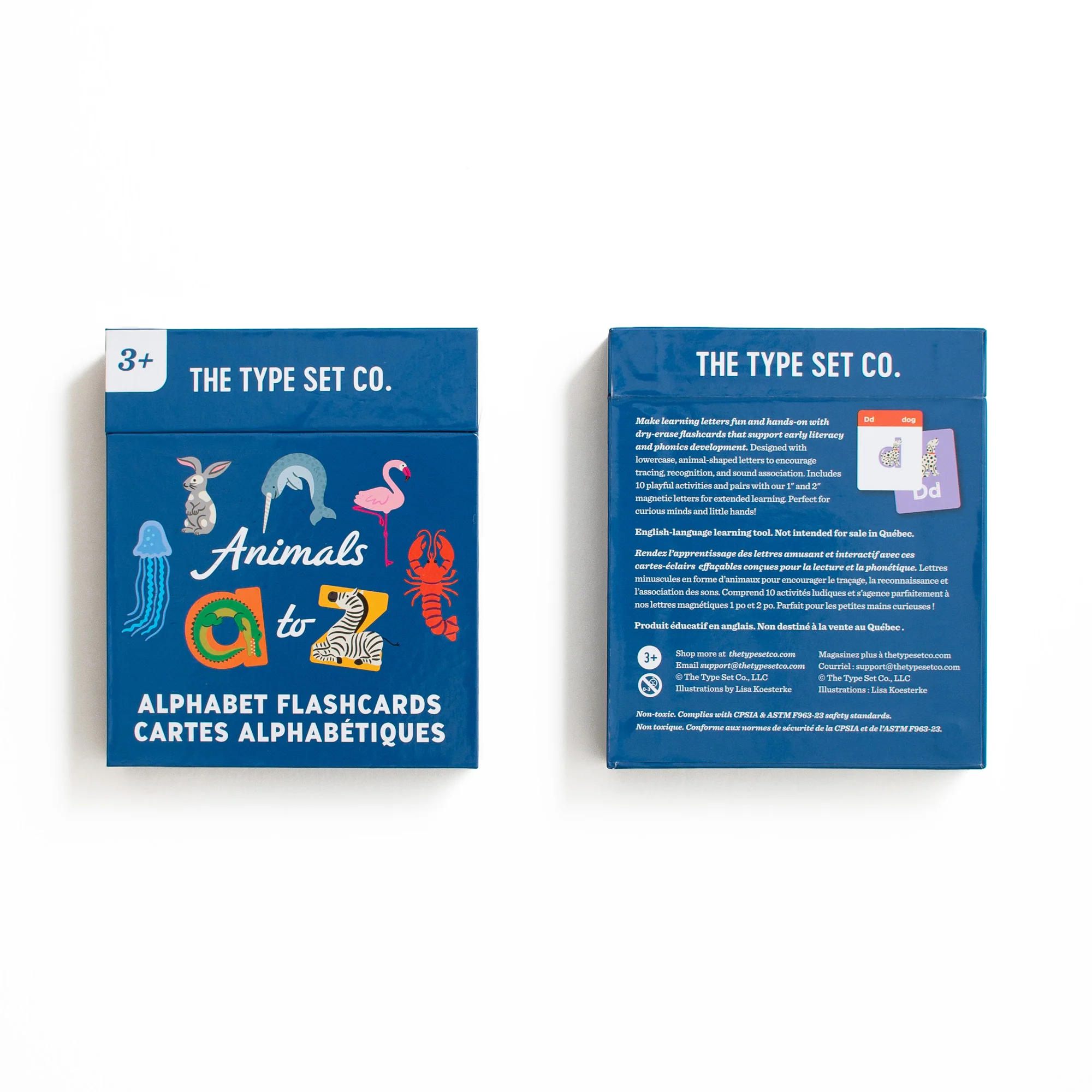 Animals A to Z Alphabet Flashcards - Image 14