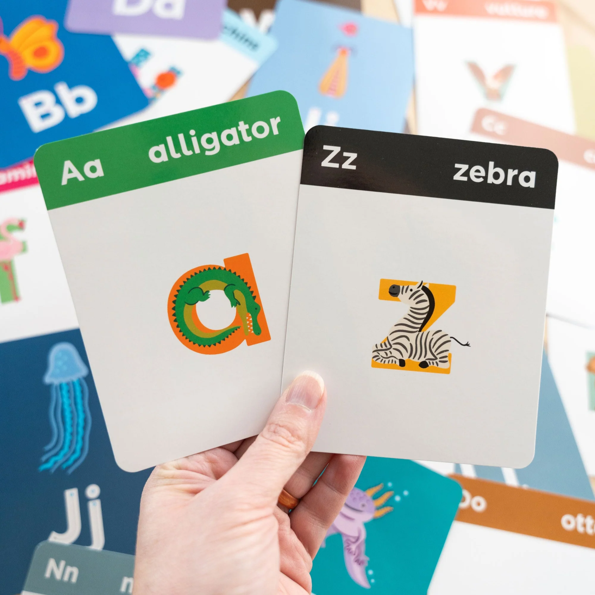 Animals A to Z Alphabet Flashcards - Image 5