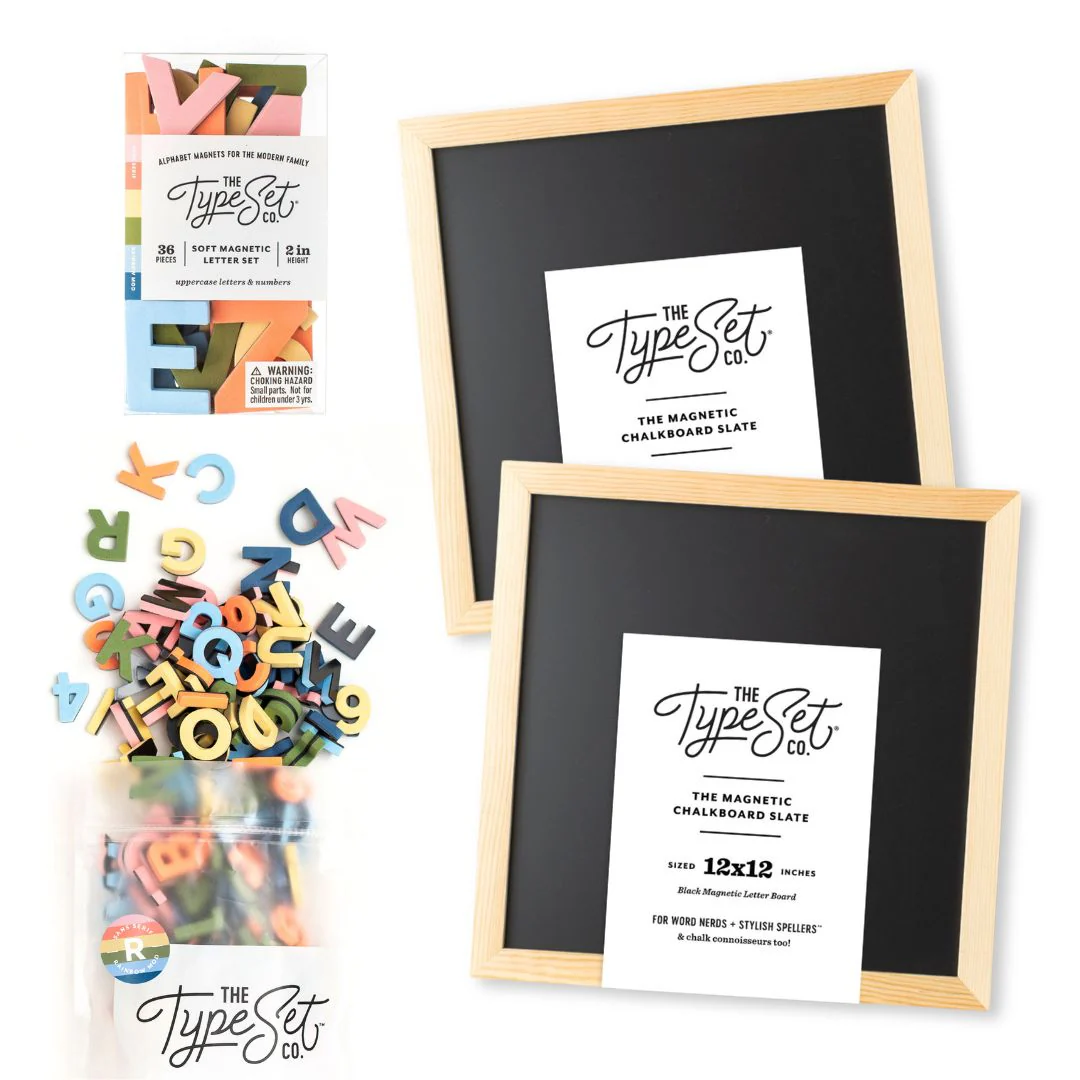 Sibling Back-to-School Bundle with 1" & 2" Letters - Image 10