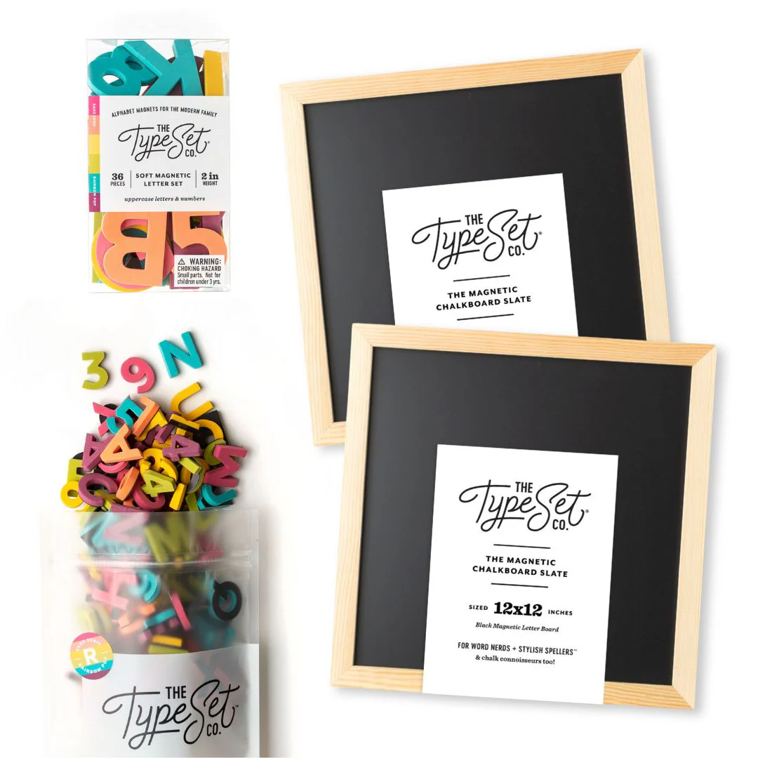 Sibling Back-to-School Bundle with 1" & 2" Letters - Image 11