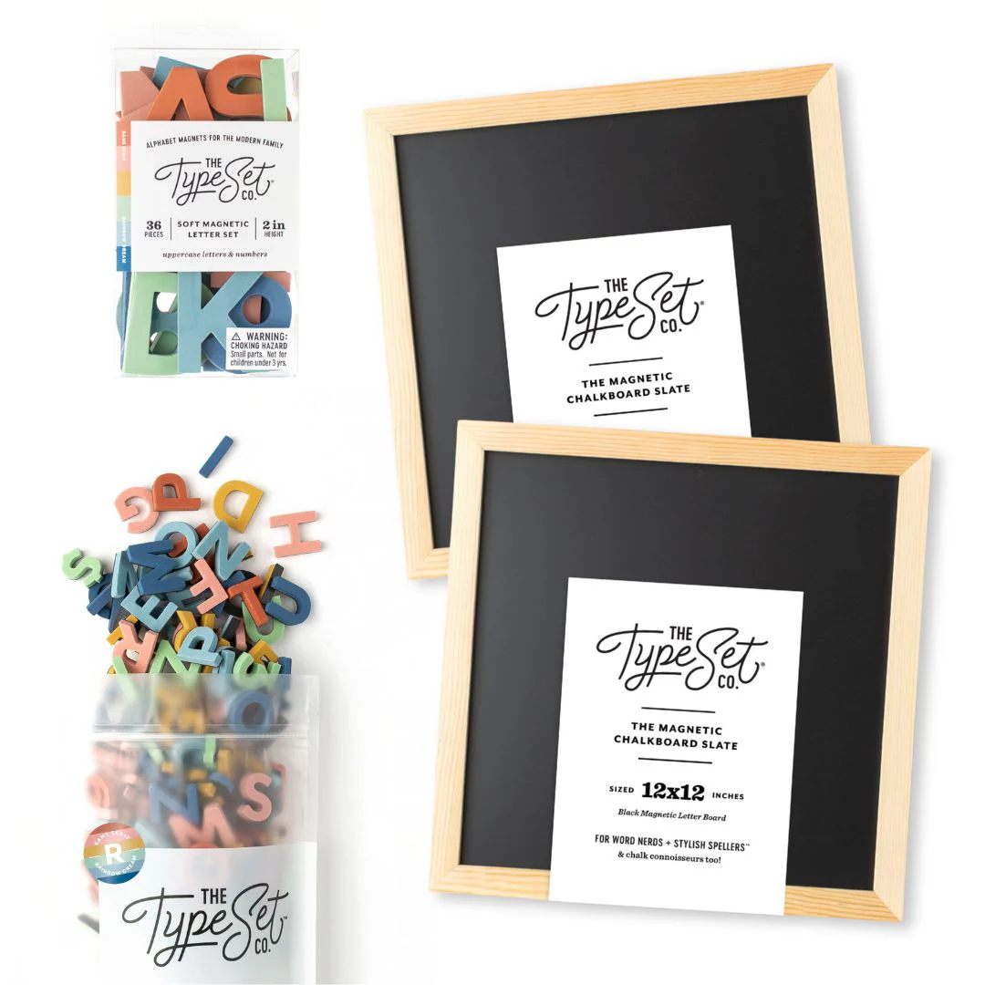 Sibling Back-to-School Bundle with 1" & 2" Letters - Image 12