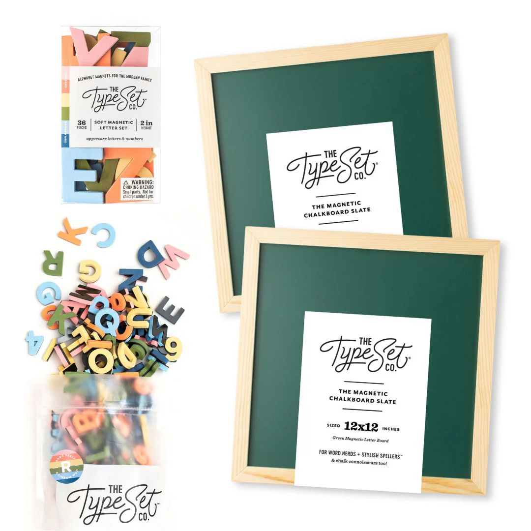 Sibling Back-to-School Bundle with 1" & 2" Letters - Image 7