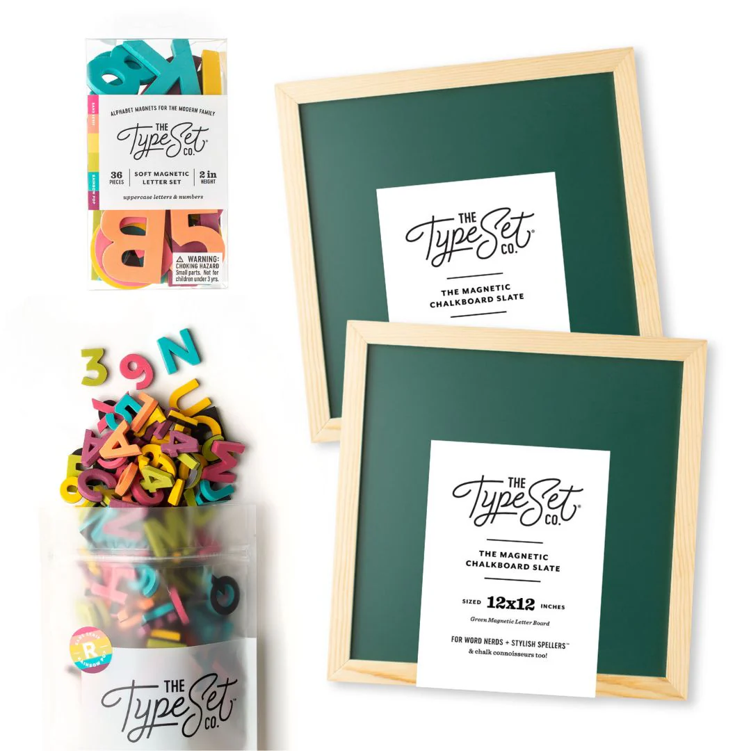 Sibling Back-to-School Bundle with 1" & 2" Letters - Image 8