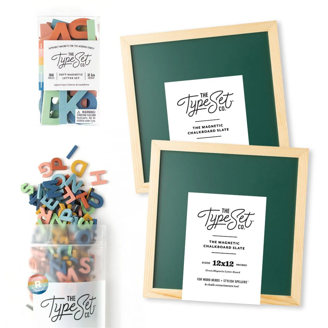 Sibling Back-to-School Bundle with 1" & 2" Letters - Image 9