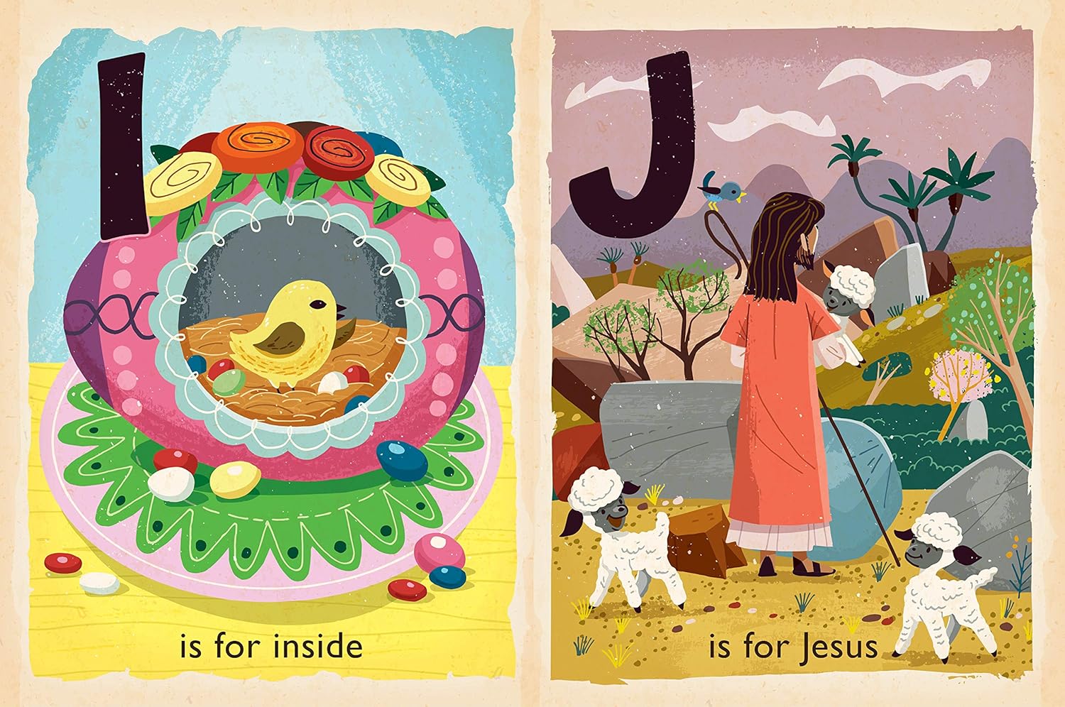 E is for Easter: An Easter Alphabet Board Book FINAL SALE - Image 3