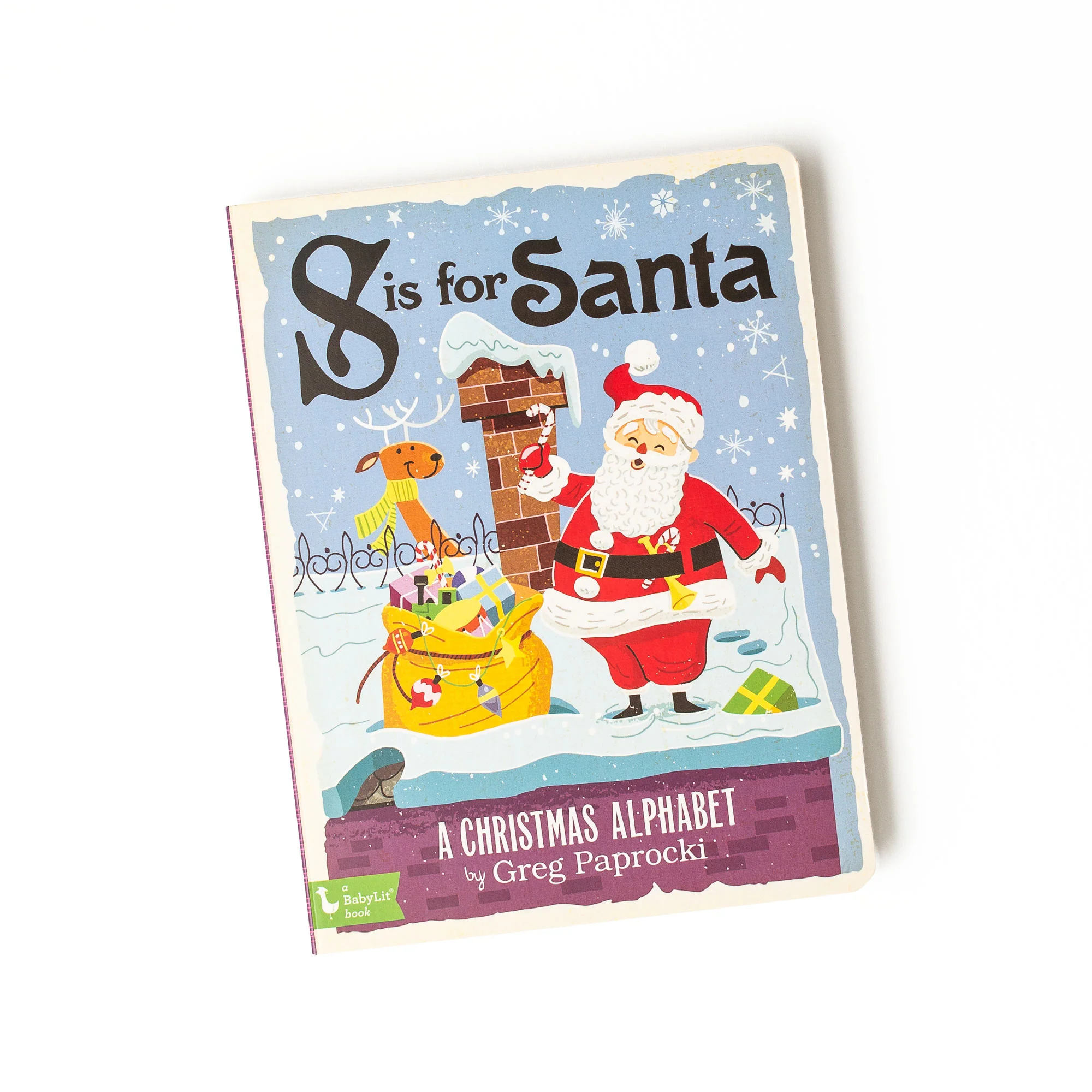 S Is for Santa: A Christmas Alphabet Board Book FINAL SALE